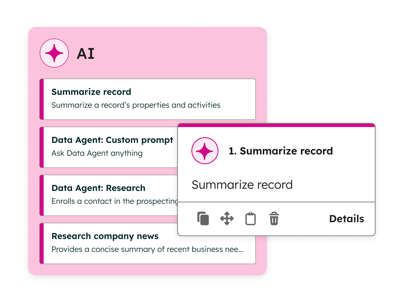 Breeze actions in workflows