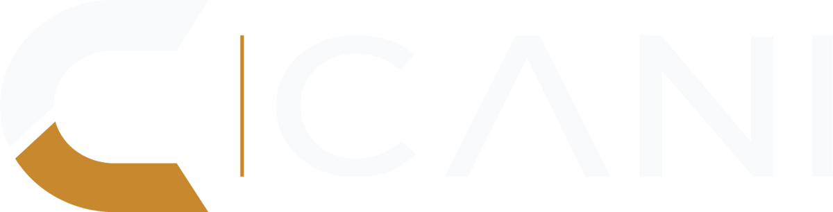 CANI-Logo_CANI-Horizontal_White-Gold